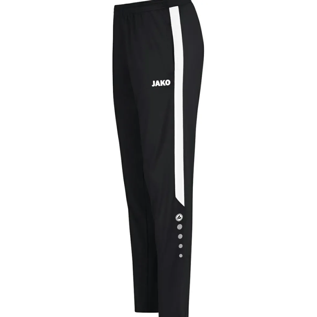 Jako Power Polyester trainingsbroek zwart wit< Voetbalkleding