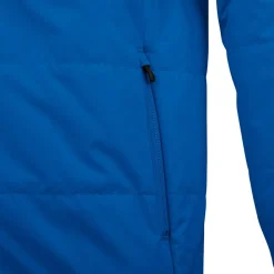 JAKO Team coach jas met capuchon royal< Voetbalkleding