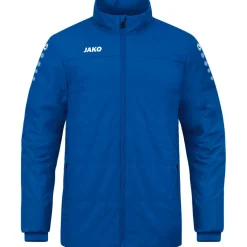 Voetbalkleding-JAKO Team coach jas zonder capuchon royal