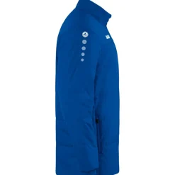 Voetbalkleding-JAKO Team coach jas zonder capuchon royal