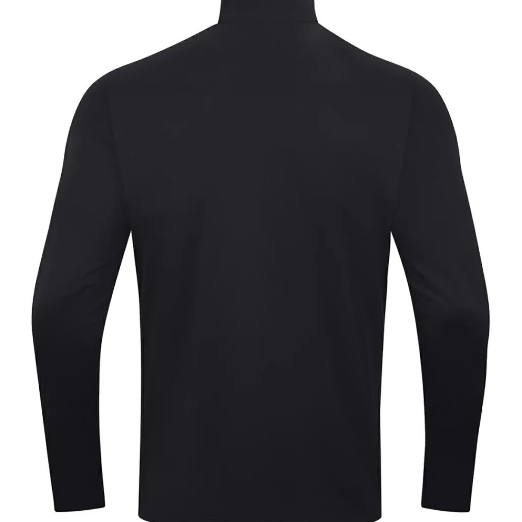 Voetbalkleding-JAKO Ziptop Power trainingsshirt zwart