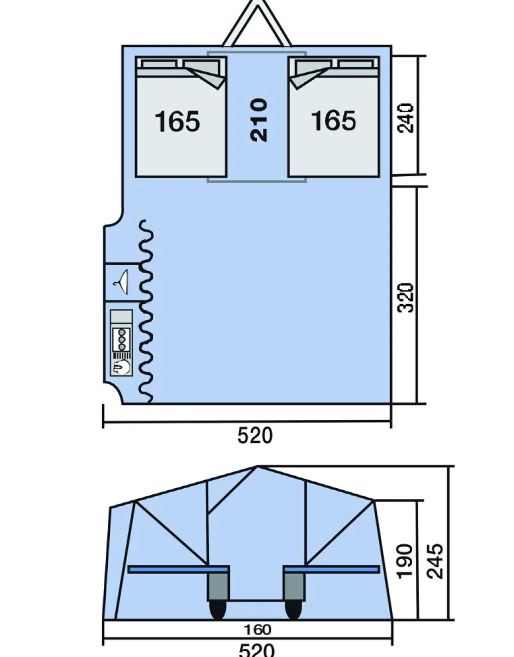 Jamet Arizona All Season vouwwagen< Nieuwe Vouwwagen