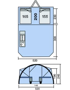 Nieuwe Vouwwagen-Jamet Dakota Outdoor vouwwagen