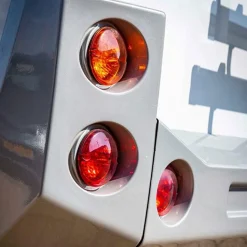 Verlichting Carrosserie-Jokon Type 710 achterlicht/remlicht ø 95 mm rood