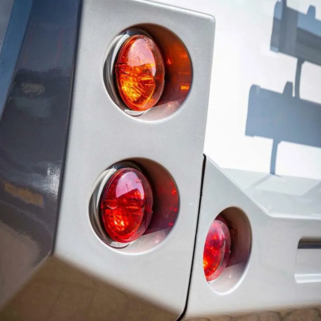 Verlichting Carrosserie-Jokon Type 710 achterlicht/remlicht ø 95 mm rood