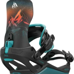 Jones Mecury FASE binding heren blue art< Snowboard Bindingen|Wintersport