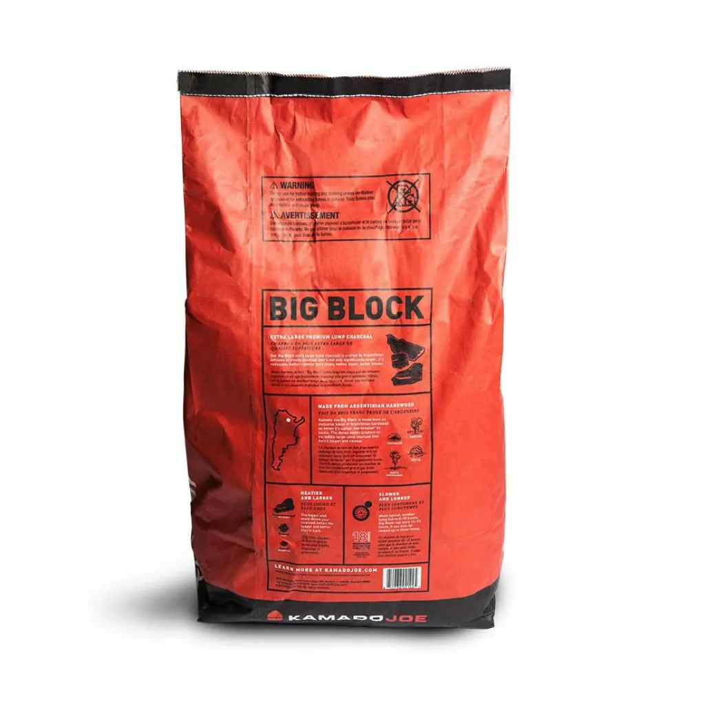Aanmaken-Kamado Joe Big Block houtskool 9 kg