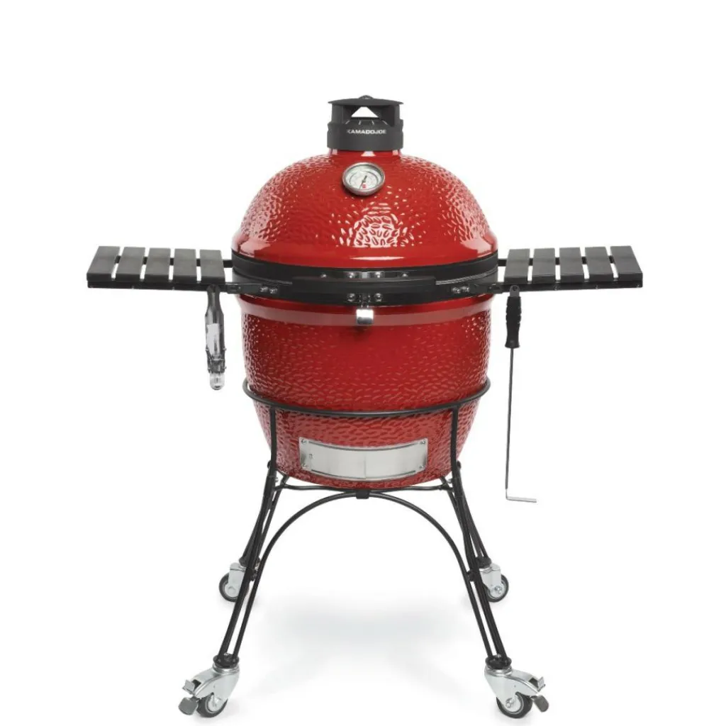 Kamado-Kamado Joe Classic II houtskoolbarbecue rood