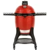 Kamado Joe  Classic III houtskoolbarbecue rood< Kamado