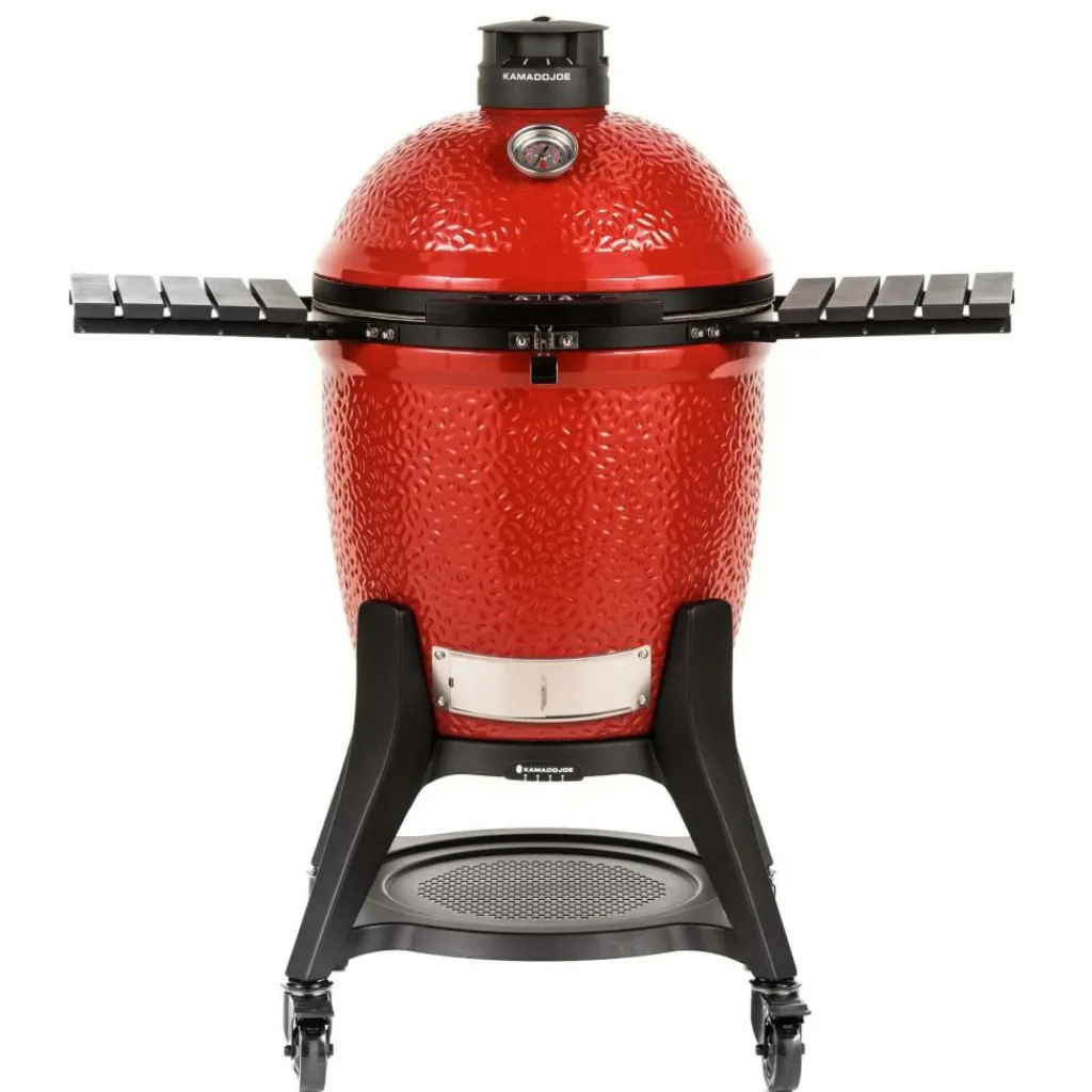 Kamado Joe Classic III houtskoolbarbecue rood< Kamado