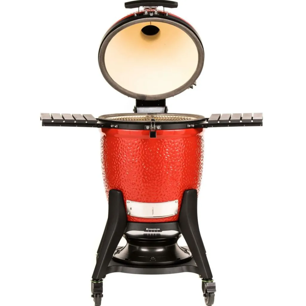 Kamado Joe Classic III houtskoolbarbecue rood< Kamado