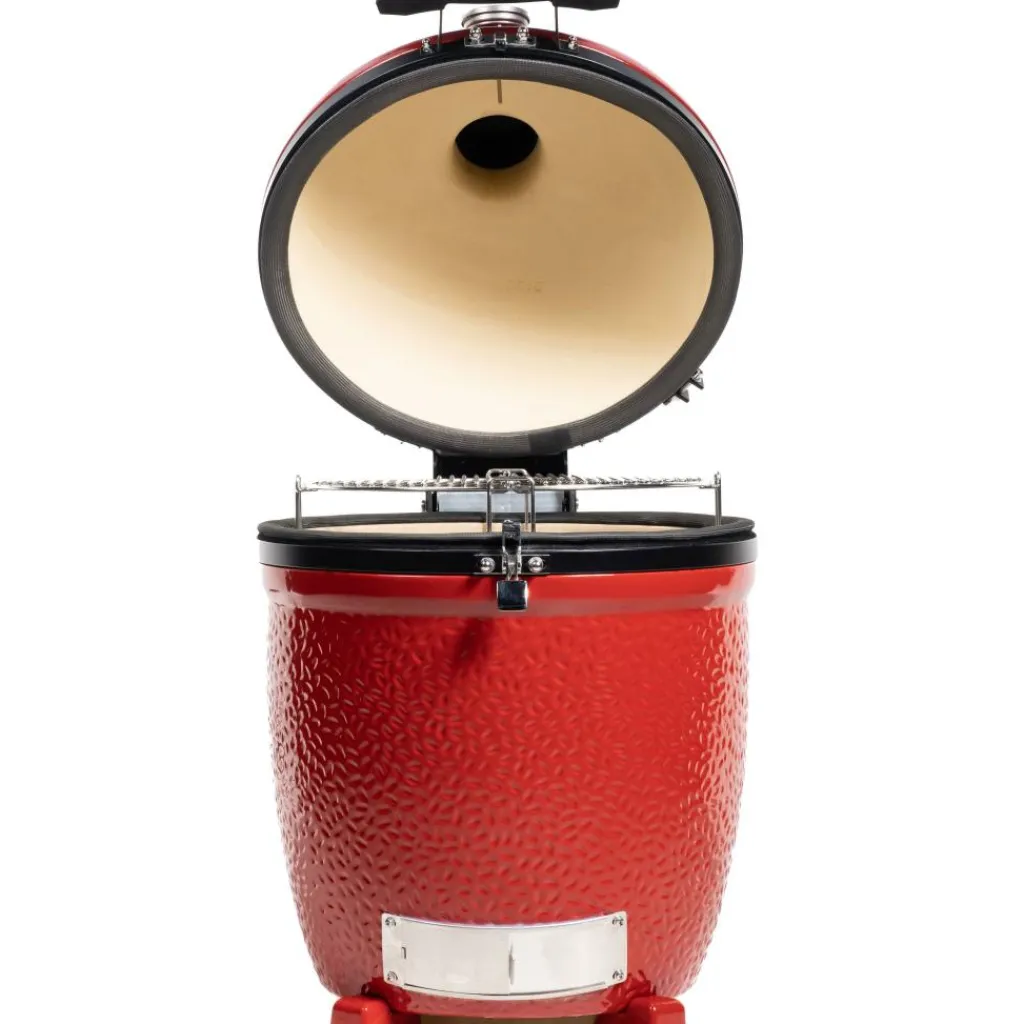 Kamado-Kamado Joe Classic III stand alone houtskoolbarbecue red