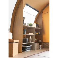 5-Persoons Tent|Tunneltenten-Karsten Imperia tunneltent beige SHOWMODEL