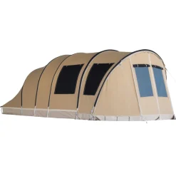 Karsten Lacerta tunneltent beige 2024< 4-Persoons Tent|Tunneltenten