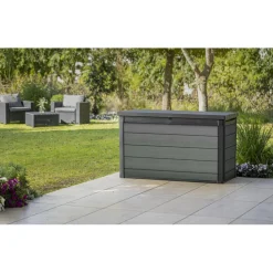 Keter Cortina 757 opbergbox grijs< Opbergkisten