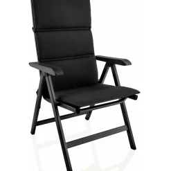 Kettler Basic Plus verstelbare tuinstoel antraciet inclusief kussen< Tuinstoelen