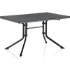 Tuintafels-Kettler Boulevard klaptafel 140 x 95 cm anthracite
