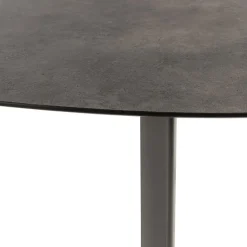 Tuintafels-Kettler HPL Edge tuintafel ovaal 240 x 132 antraciet