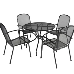 Kettler Strek 90 Vigo 4 tuinset antraciet< Tuinsets