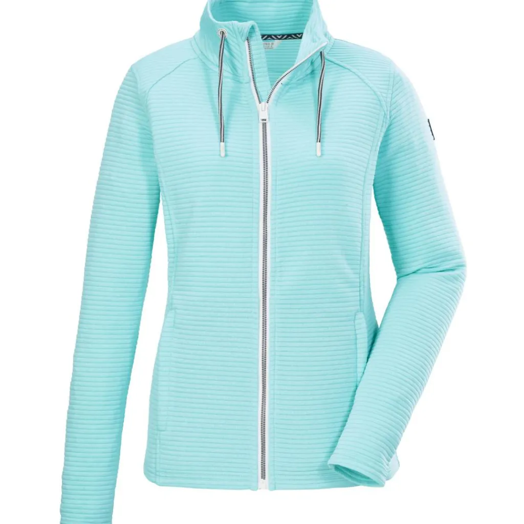 Killtec KOS 24 vest dames light aqua< Truien & Vesten