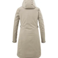 Killtec KOW 165 parka outdoor jack dames light taupe< Outdoor Jack