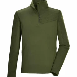Killtec KSW 58 skipully heren forest green< Skipullies|Wintersport