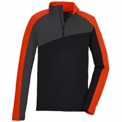Skipullies|Wintersport-Killtec KSW 316 skipully heren dark orange
