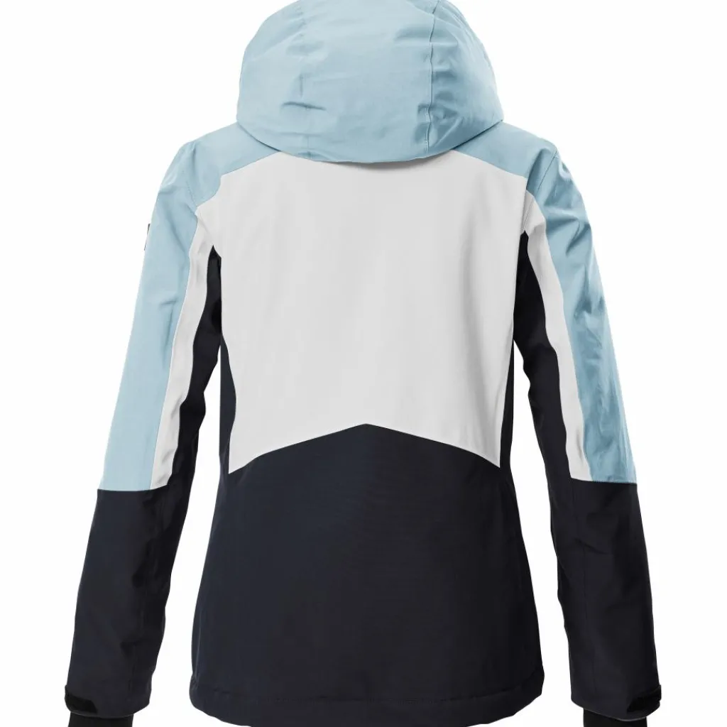 Ski Jassen|Wintersport-Killtec KSW 28 winterjas dames black blue