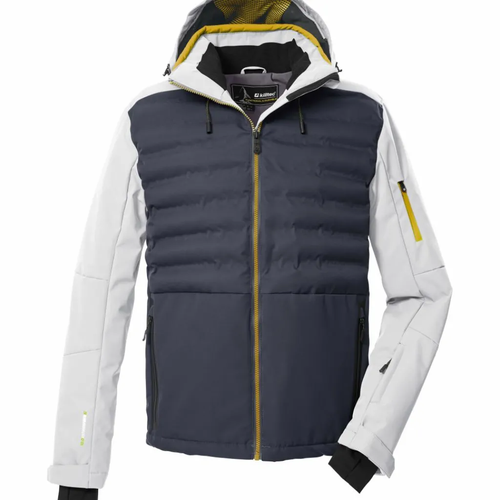 Killtec KSW 72 winterjas heren dark steelblue< Ski Jassen|Wintersport
