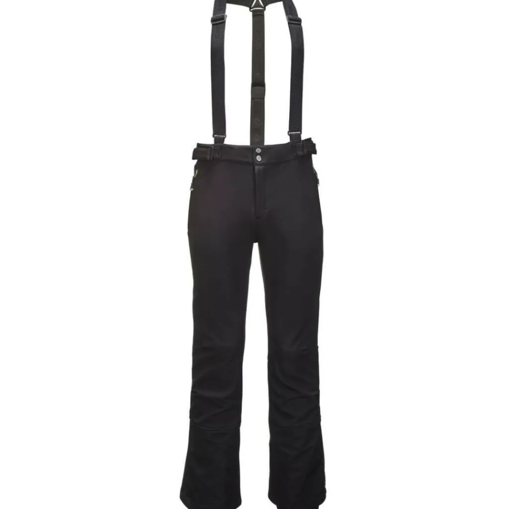 Wintersport|Skibroeken-Killtec Thônes softshell skibroek heren black