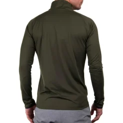 Wintersport|Skipullies-Kjus Feel Half-Zip skipully heren dark olive