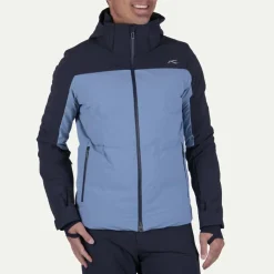 Ski Jassen|Wintersport-Kjus Green Line 2.0 winterjas heren neptune deep space