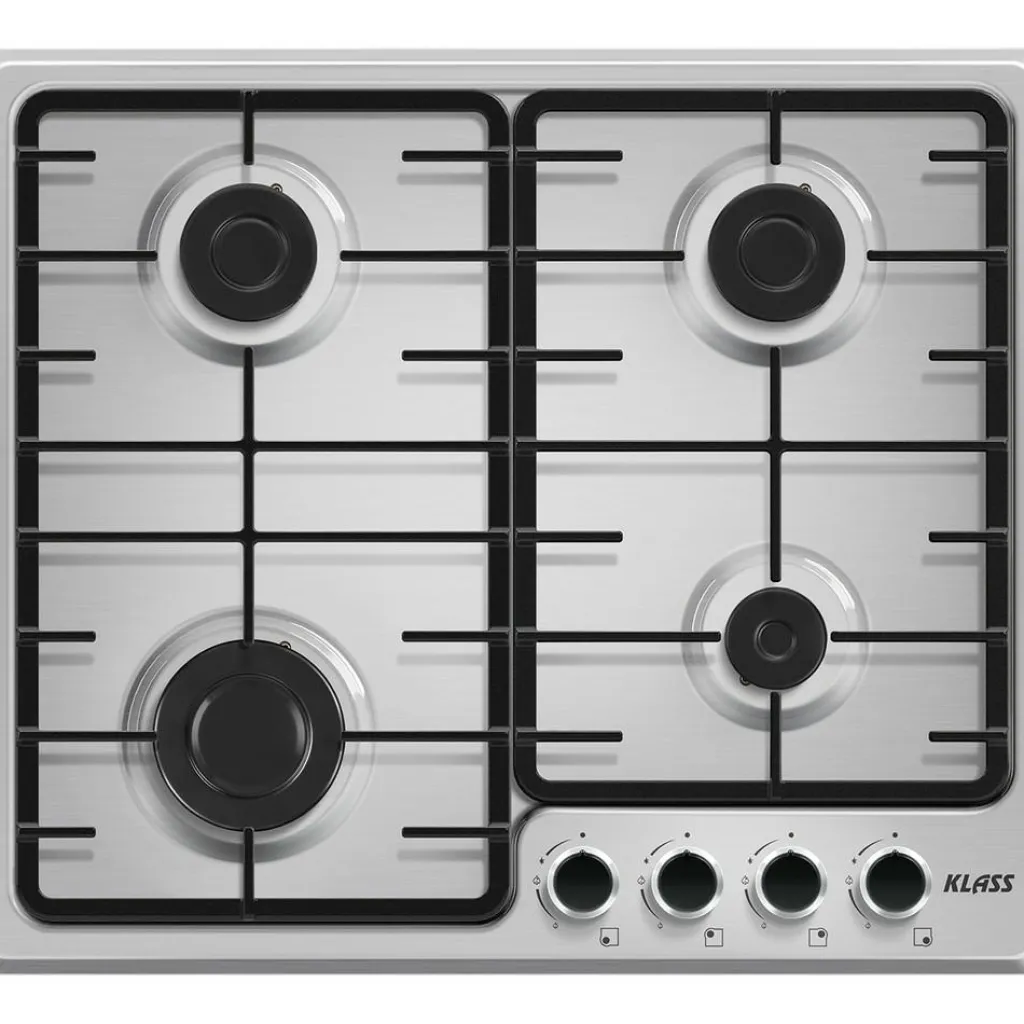 Kooktoestellen Inbouw-Klass RVS 4-pits kookplaat
