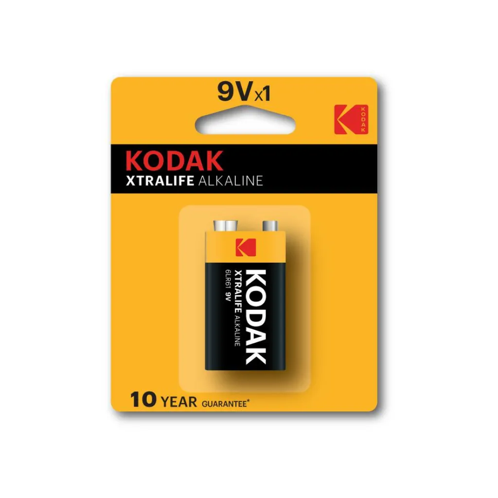 Kodak Xtralife Alkaline 6LR61 batterij< Accu's & Batterijen