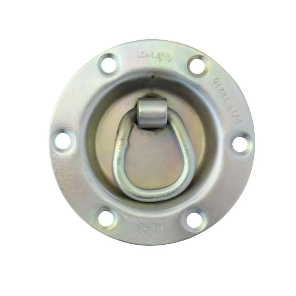 Aanhangwagenmateriaal-Konvox Vloerring inbouw