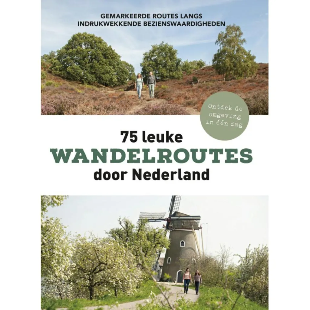 Reisboeken & Kaarten-Kosmos Uitgevers 75 leuke wandelroutes door Nederland wandelgids