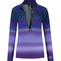 Kou Sportswear  Sunset skipully dames purple darkblue< Skipullies|Wintersport