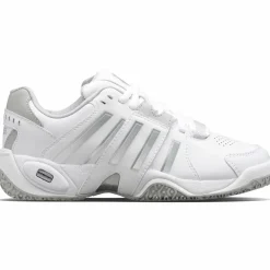 K-Swiss Accomplish IV Omni tennisschoenen dames white vapor blue< Tennisschoenen