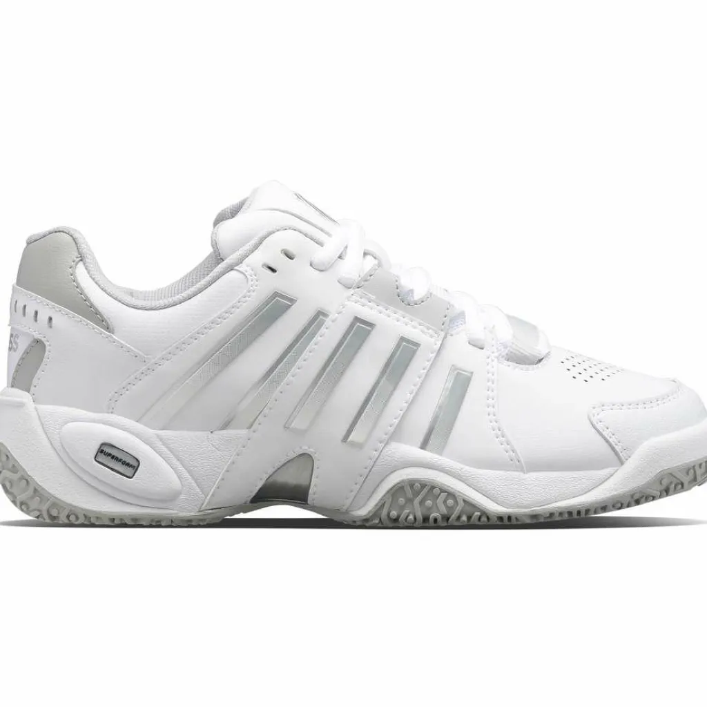 K-Swiss Accomplish IV Omni tennisschoenen dames white vapor blue< Tennisschoenen