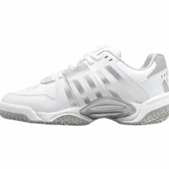 K-Swiss Accomplish IV Omni tennisschoenen dames white vapor blue< Tennisschoenen