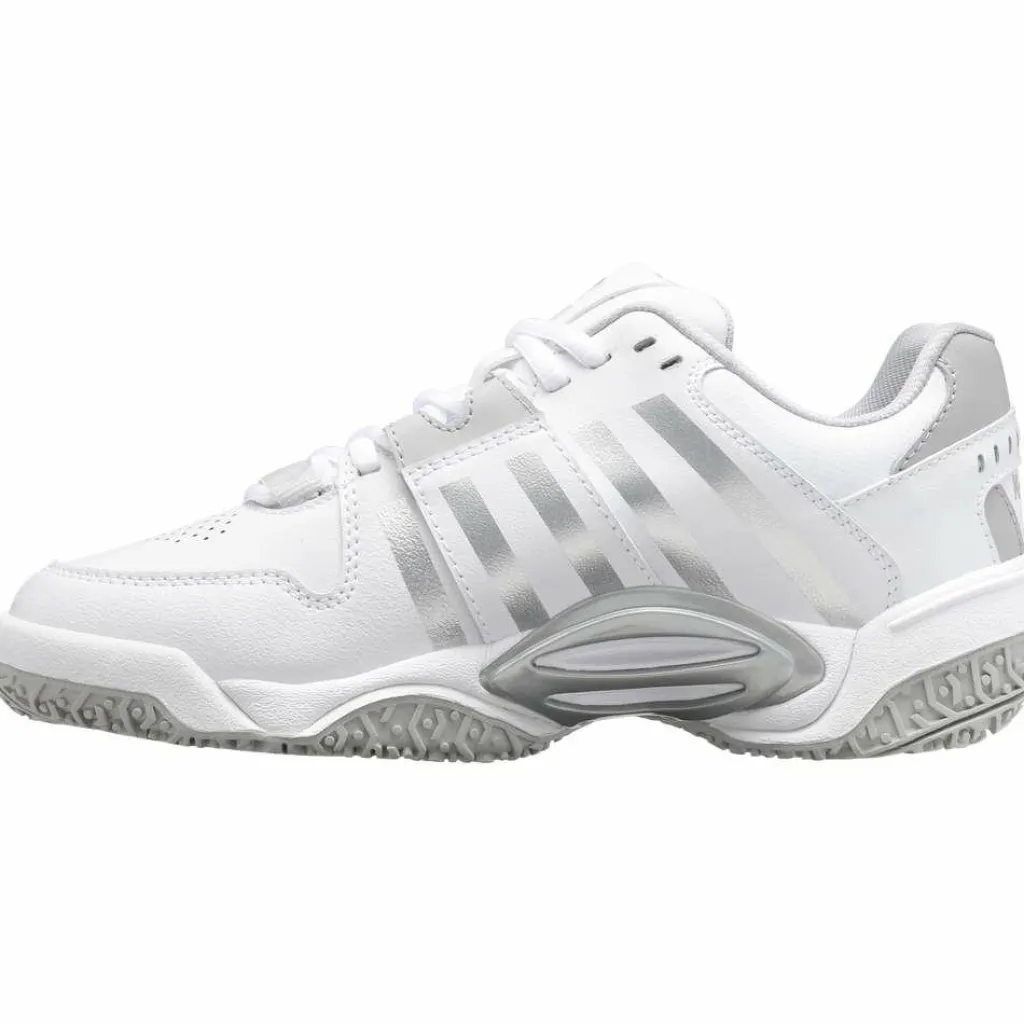 K-Swiss Accomplish IV Omni tennisschoenen dames white vapor blue< Tennisschoenen