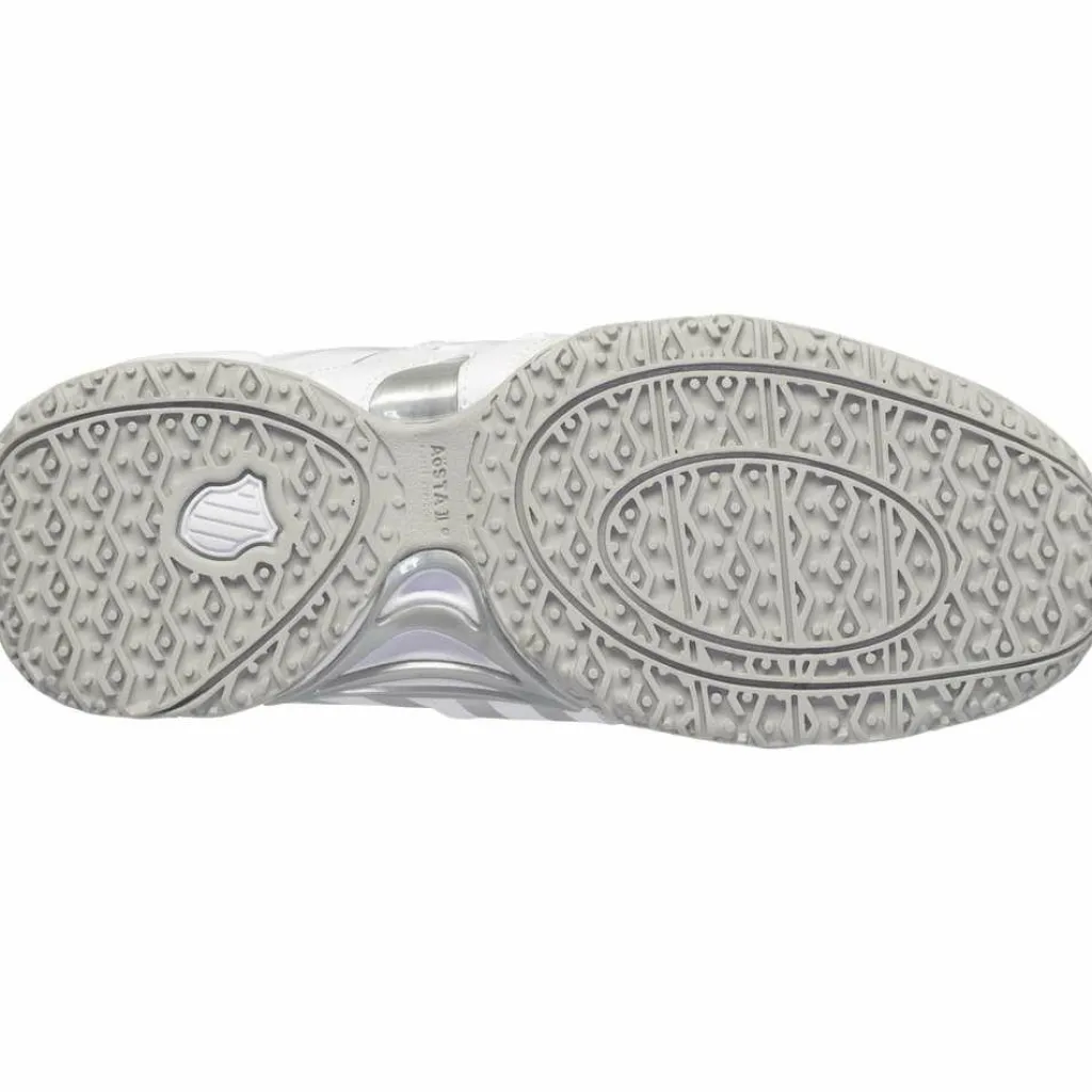 K-Swiss Accomplish IV Omni tennisschoenen dames white vapor blue< Tennisschoenen