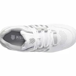K-Swiss Accomplish IV Omni tennisschoenen dames white vapor blue< Tennisschoenen