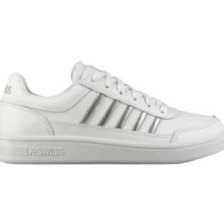 Schoenen-K-Swiss Court Chasseur schoenen dames white silver white