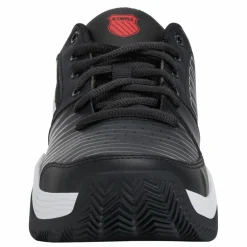 K-Swiss Court Express HB tennisschoenen heren stretch limo white high risk red< Tennisschoenen