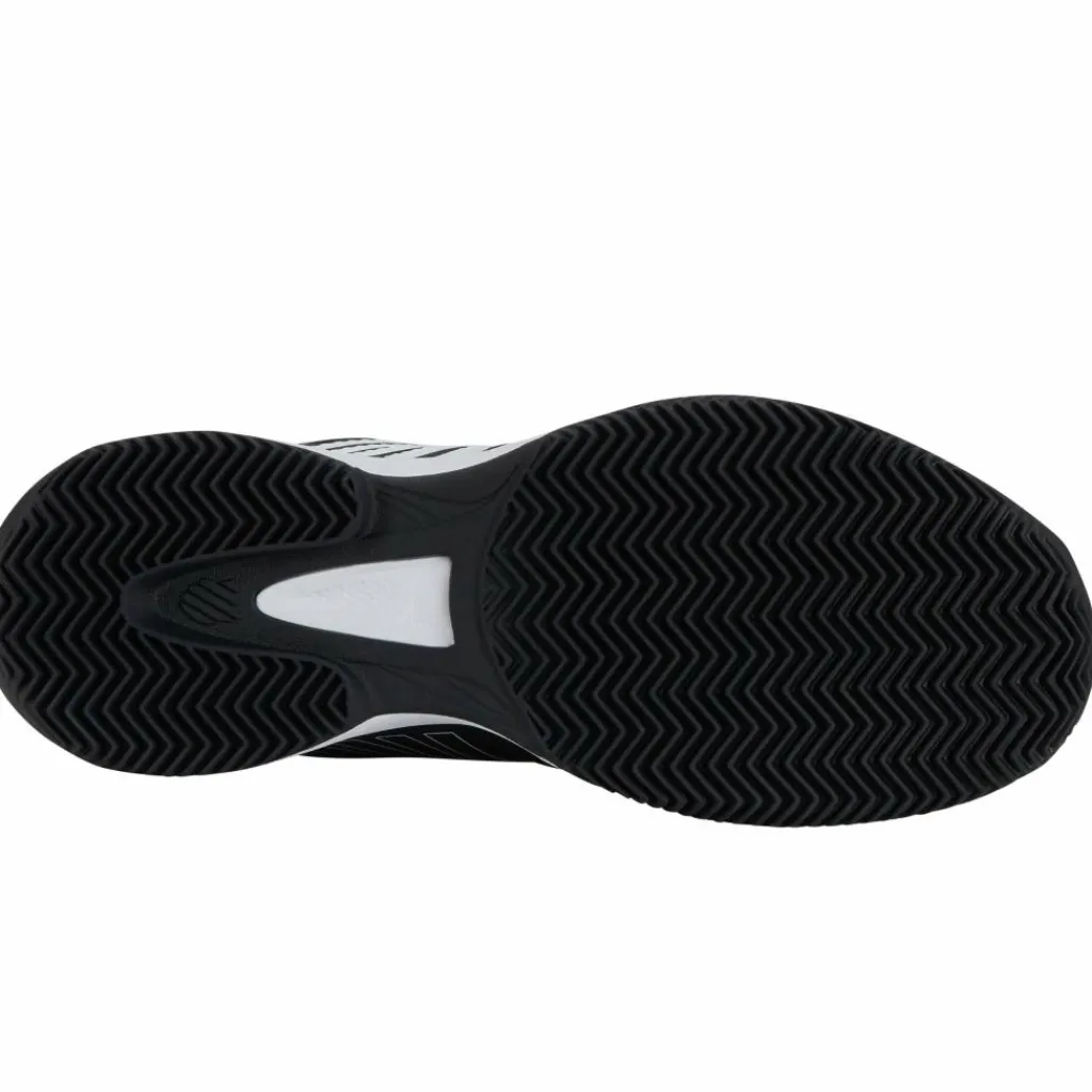 K-Swiss Court Express HB tennisschoenen heren stretch limo white high risk red< Tennisschoenen