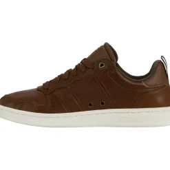 Schoenen-K-Swiss Lozan Match Lux schoenen heren brown white