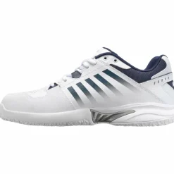 K-Swiss Receiver V Omni tennisschoenen heren white peacoat silver< Tennisschoenen