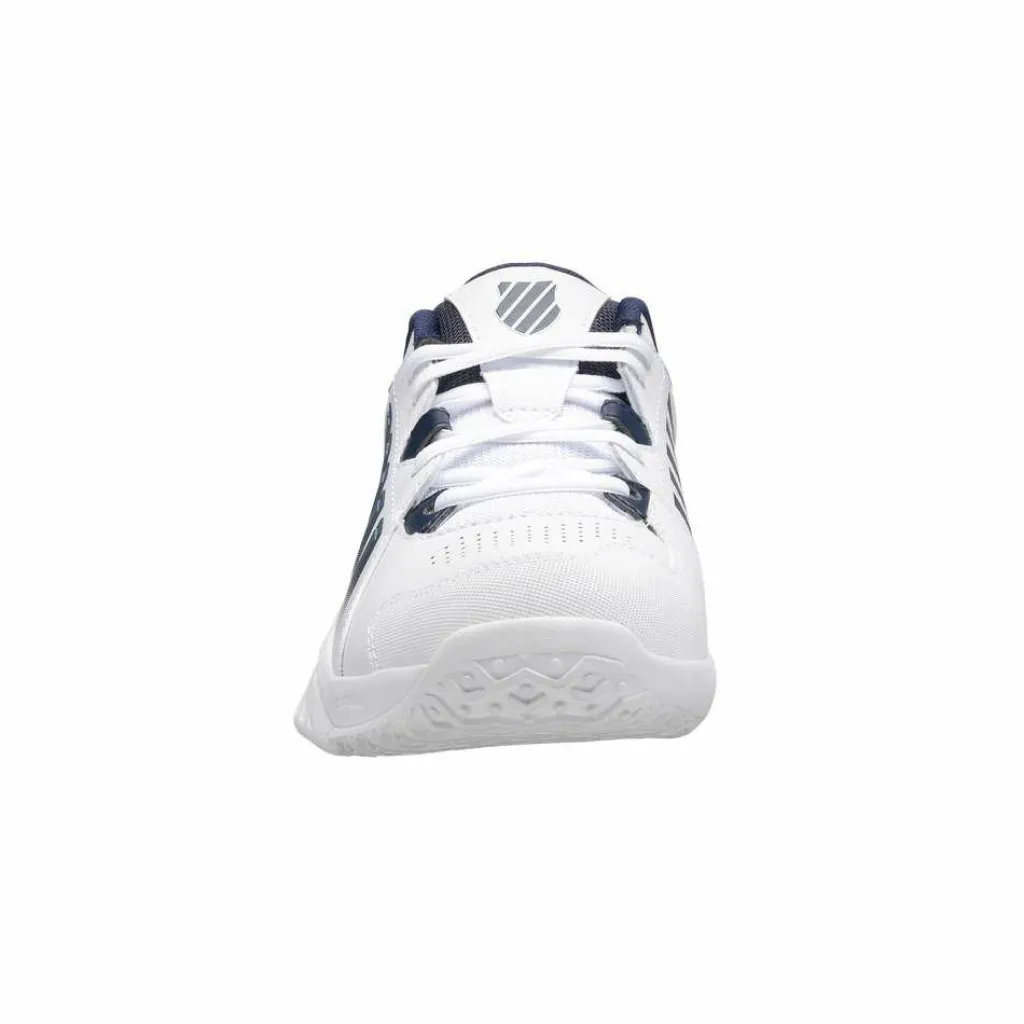 K-Swiss Receiver V Omni tennisschoenen heren white peacoat silver< Tennisschoenen