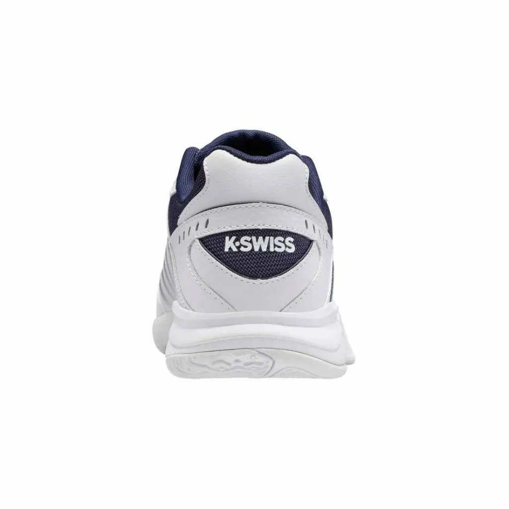 K-Swiss Receiver V Omni tennisschoenen heren white peacoat silver< Tennisschoenen